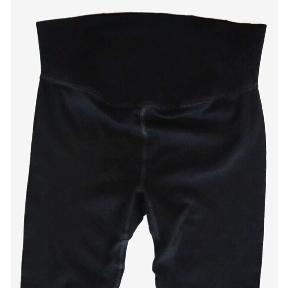 Free People Movement OB1706249 Women's Sz XS/S Black High Rise Cropped Leggings - Picture 4 of 8